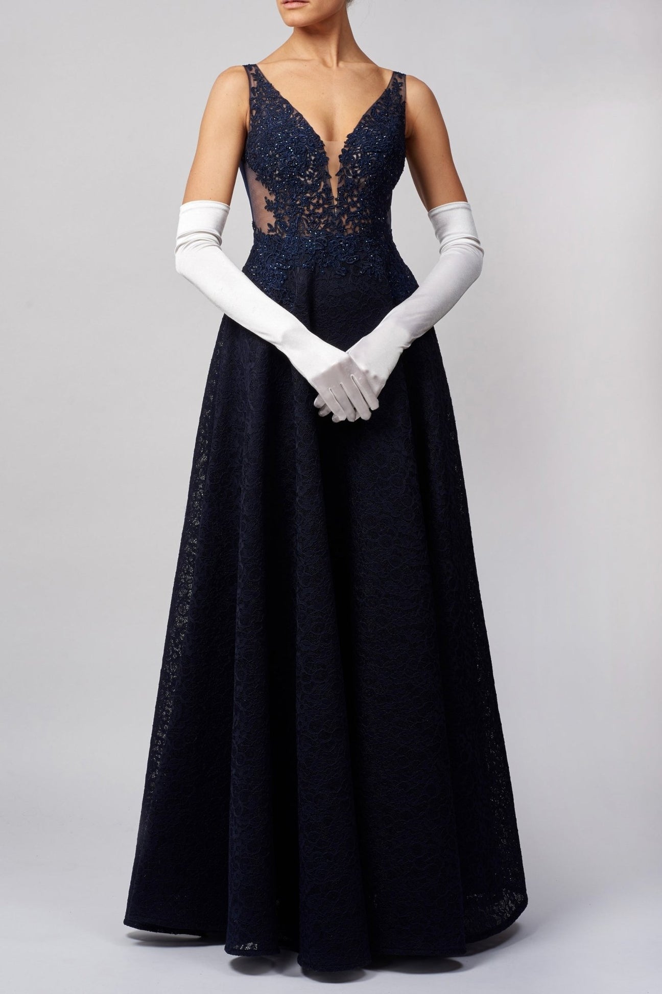 WHITE Dress Gloves